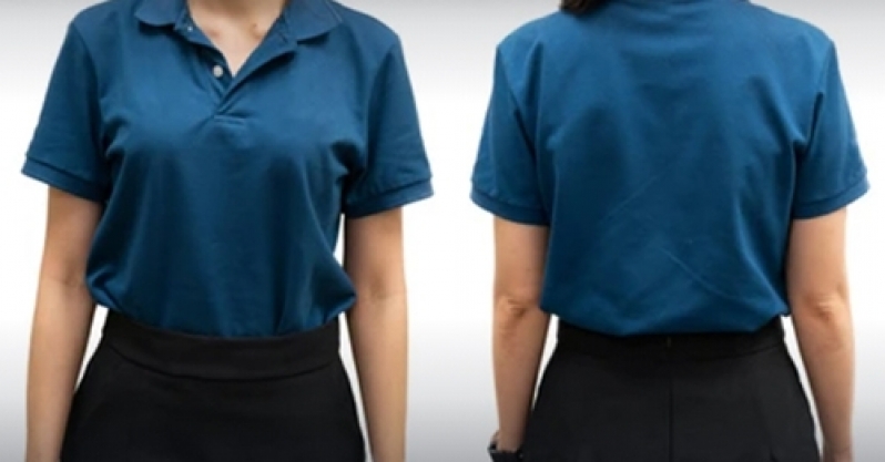 Camiseta Polo Malha Fria para Uniforme - M&F Confecções