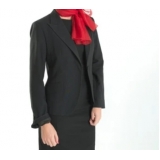 fábrica de uniforme social feminino com lenço Americana fábrica de uniforme social feminino com lenço Americana